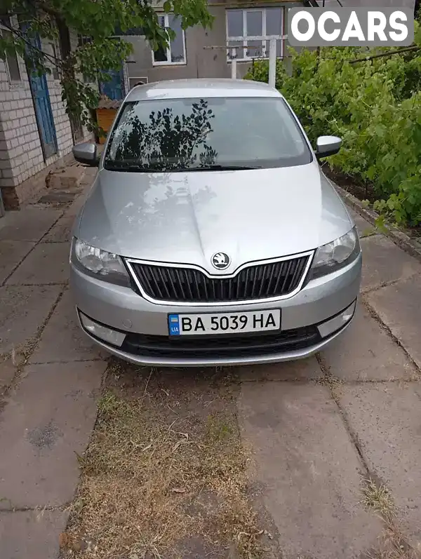 Ліфтбек Skoda Rapid 2013 1.2 л. Ручна / Механіка обл. Кіровоградська, Олександрія - Фото 1/13