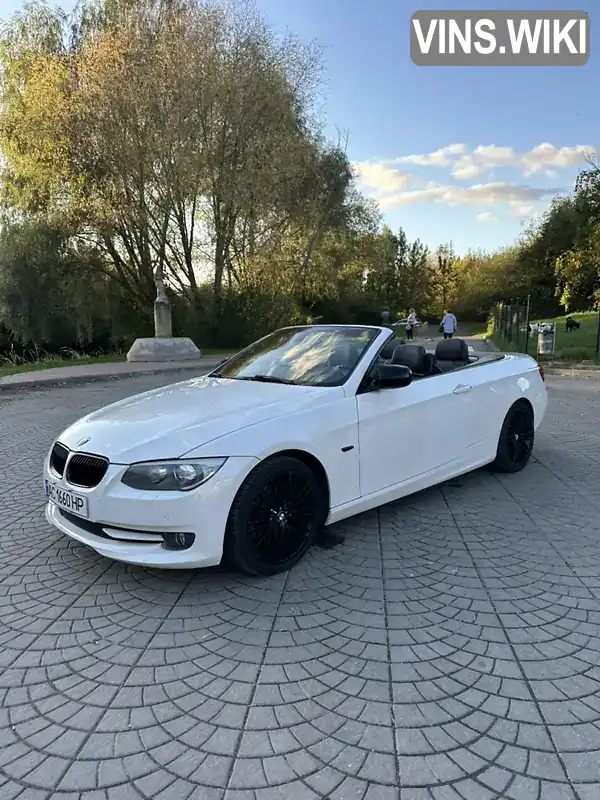 Кабріолет BMW 3 Series 2010 2 л. Автомат обл. Волинська, Луцьк - Фото 1/21