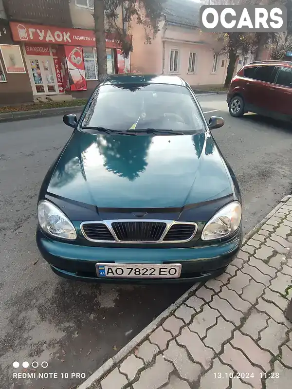 Седан Daewoo Lanos 2007 1.6 л. Ручна / Механіка обл. Закарпатська, Рахів - Фото 1/21