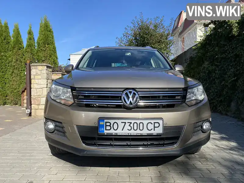 Внедорожник / Кроссовер Volkswagen Tiguan 2013 2 л. Автомат обл. Тернопольская, Тернополь - Фото 1/21