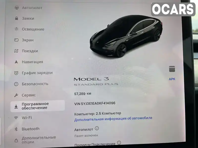 5YJ3E1EA0KF414096 Tesla Model 3 2019 Седан  Фото 8