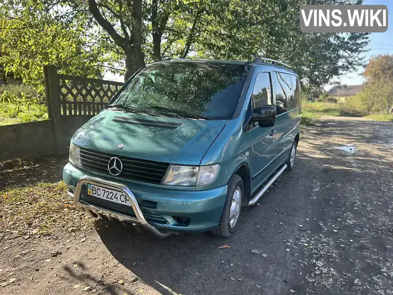 Мінівен Mercedes-Benz Vito 2002 2.15 л. Ручна / Механіка обл. Львівська, Броди - Фото 1/11