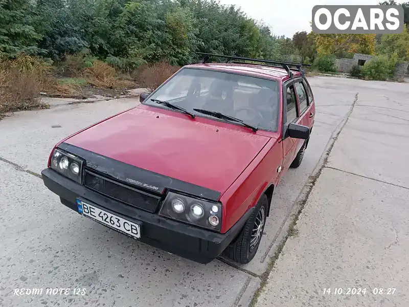 Хетчбек ВАЗ / Lada 2109 1992 1.29 л. Ручна / Механіка обл. Миколаївська, Южноукраїнськ - Фото 1/8