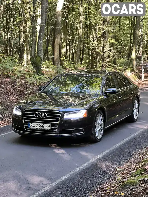 Седан Audi A8 2014 3 л. Автомат обл. Львівська, Новояворівськ - Фото 1/21