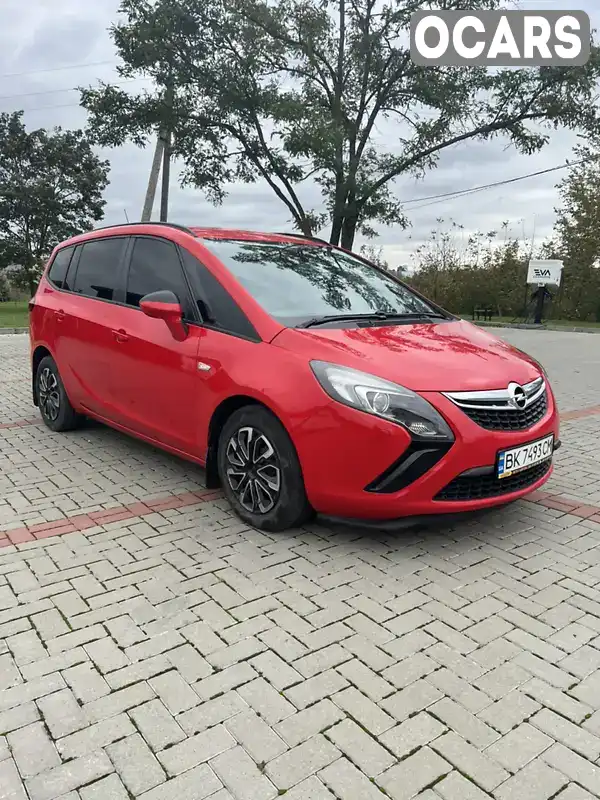 Мінівен Opel Zafira Tourer 2012 2 л. Ручна / Механіка обл. Львівська, Львів - Фото 1/21