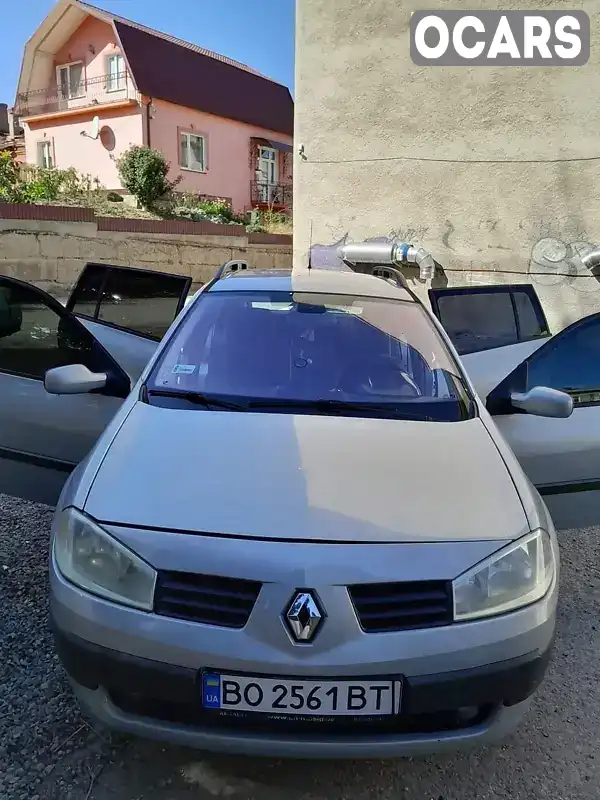 Універсал Renault Megane 2003 1.9 л. Ручна / Механіка обл. Тернопільська, Борщів - Фото 1/6