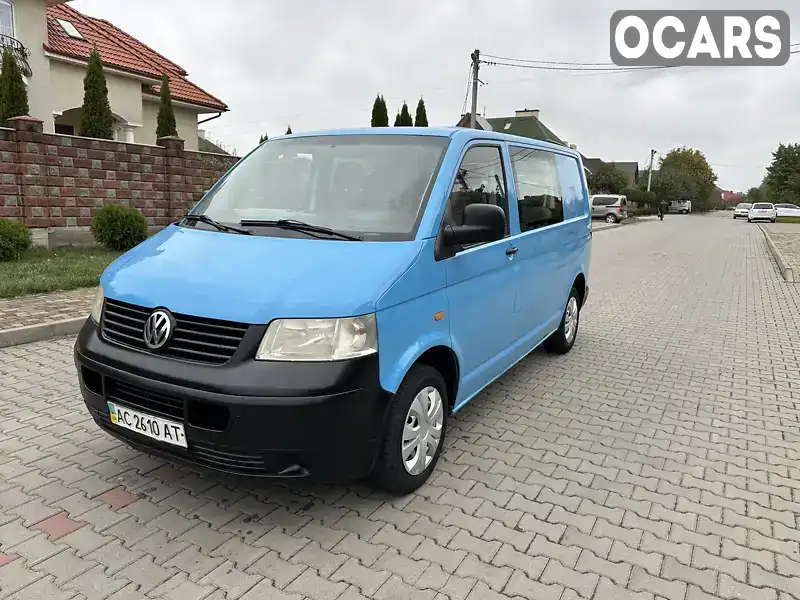 Мінівен Volkswagen Transporter 2006 1.9 л. Ручна / Механіка обл. Волинська, Луцьк - Фото 1/17