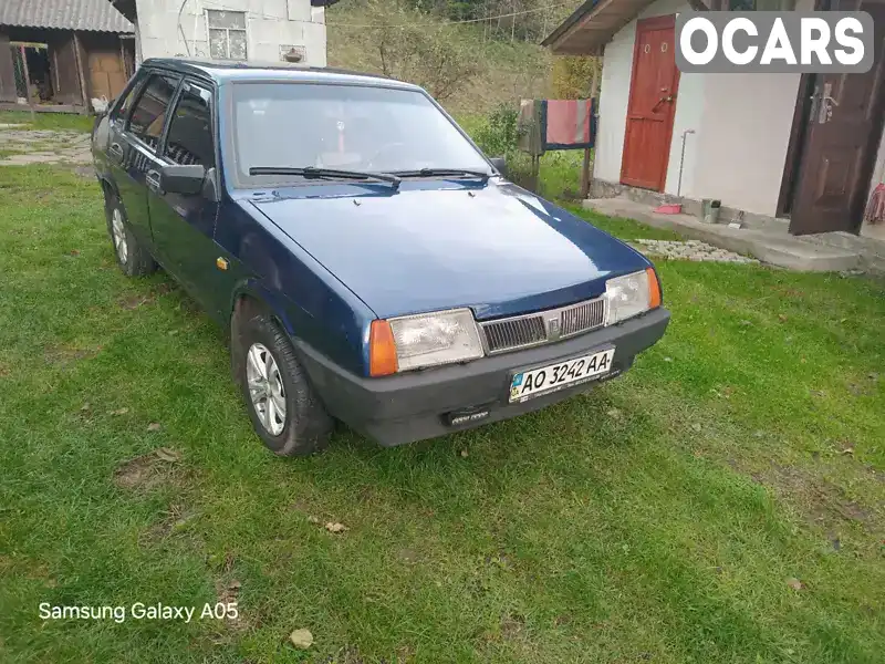 Седан ВАЗ / Lada 21099 2004 1.5 л. Ручна / Механіка обл. Закарпатська, Великий Березний - Фото 1/9