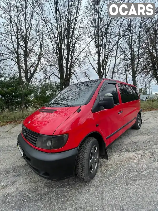 Мінівен Mercedes-Benz Vito 2002 2.15 л. обл. Львівська, Сокаль - Фото 1/18