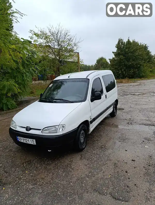 Мінівен Peugeot Partner 2001 1.9 л. Ручна / Механіка обл. Запорізька, Запоріжжя - Фото 1/14