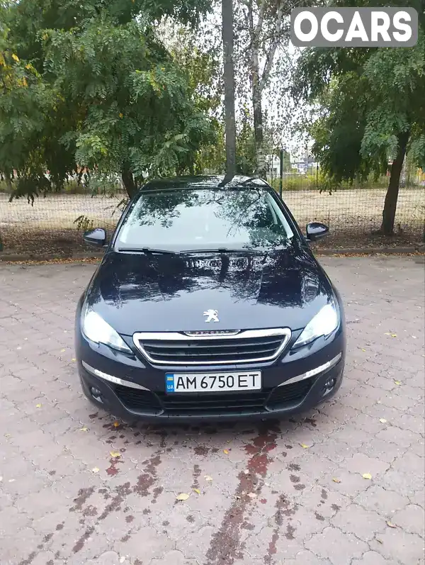 Універсал Peugeot 308 2015 1.56 л. Ручна / Механіка обл. Житомирська, Бердичів - Фото 1/19