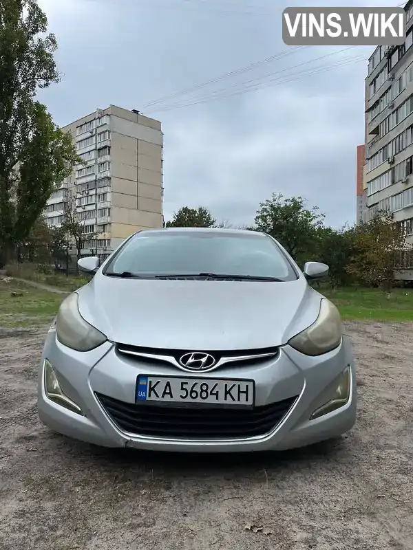 Седан Hyundai Elantra 2014 1.8 л. Автомат обл. Киевская, Киев - Фото 1/9