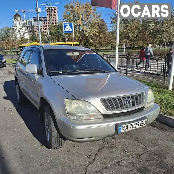 Внедорожник / Кроссовер Lexus RX 2003 3 л. Автомат обл. Киевская, Киев - Фото 1/12