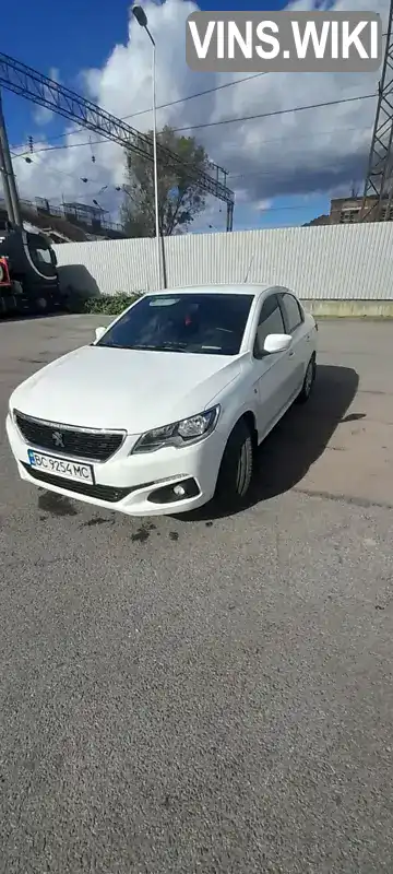 Седан Peugeot 301 2019 1.2 л. Ручна / Механіка обл. Закарпатська, Свалява - Фото 1/5