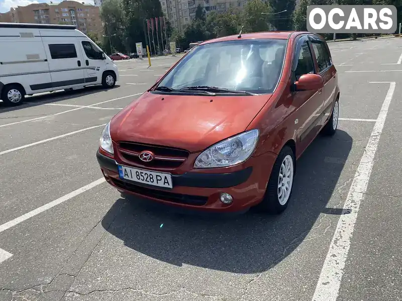 Хэтчбек Hyundai Getz 2008 1.6 л. Автомат обл. Киевская, Бровары - Фото 1/13