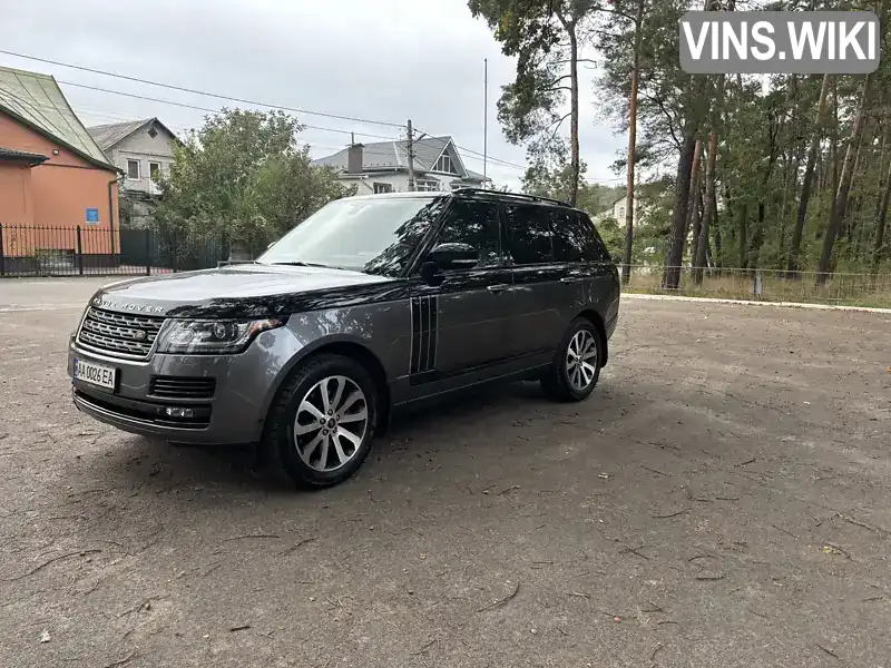 Внедорожник / Кроссовер Land Rover Range Rover 2015 3 л. Автомат обл. Киевская, Киев - Фото 1/21