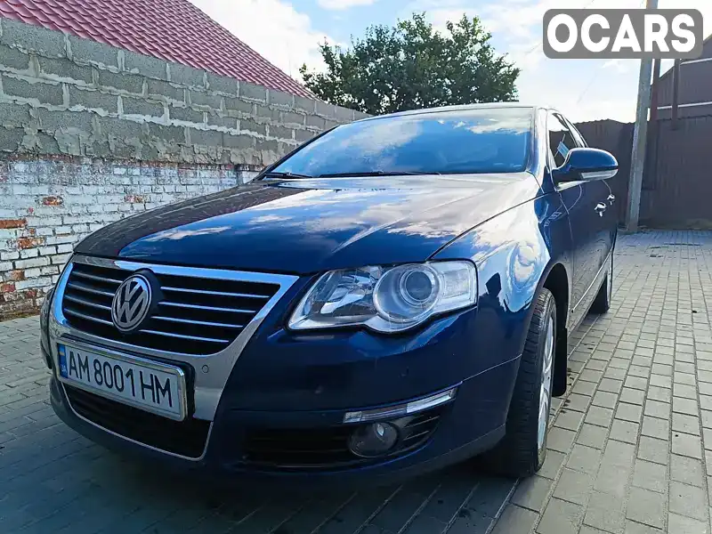 Седан Volkswagen Passat 2007 1.98 л. Ручна / Механіка обл. Житомирська, Малин - Фото 1/21