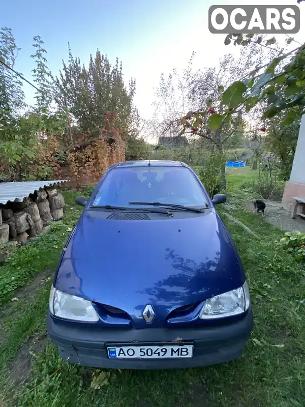 Мінівен Renault Megane Scenic 1997 1.6 л. Ручна / Механіка обл. Закарпатська, Тячів - Фото 1/8