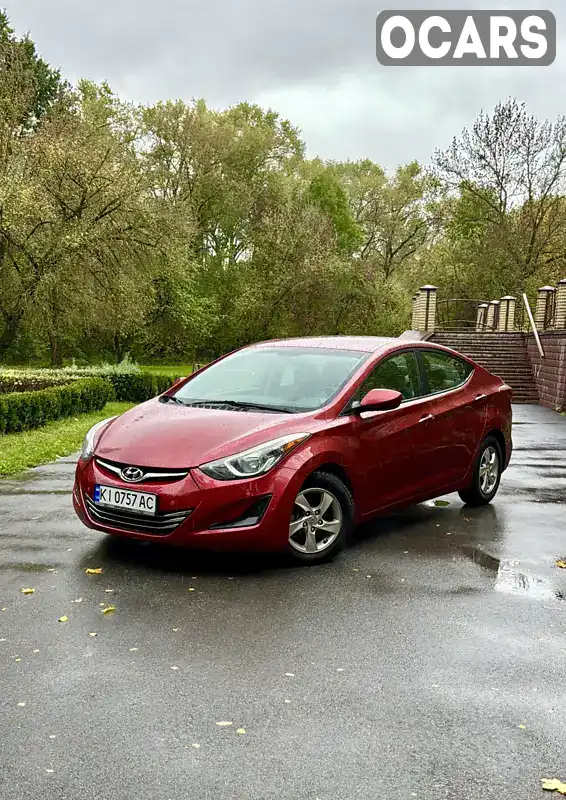 Седан Hyundai Elantra 2014 1.8 л. Автомат обл. Київська, Ірпінь - Фото 1/21