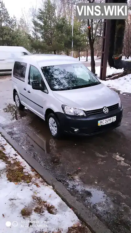 Мінівен Volkswagen Caddy 2011 1.6 л. Ручна / Механіка обл. Львівська, Львів - Фото 1/9