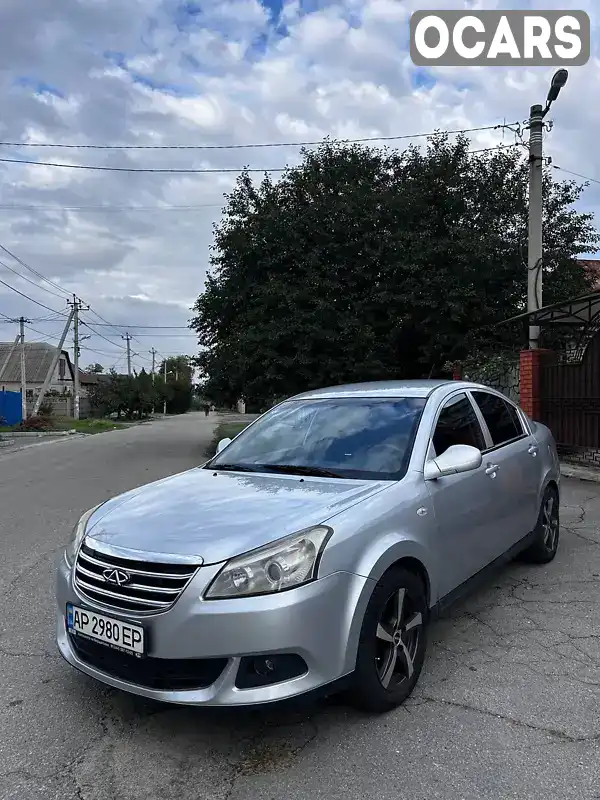 Седан Chery E5 2012 1.5 л. Ручна / Механіка обл. Запорізька, Запоріжжя - Фото 1/13