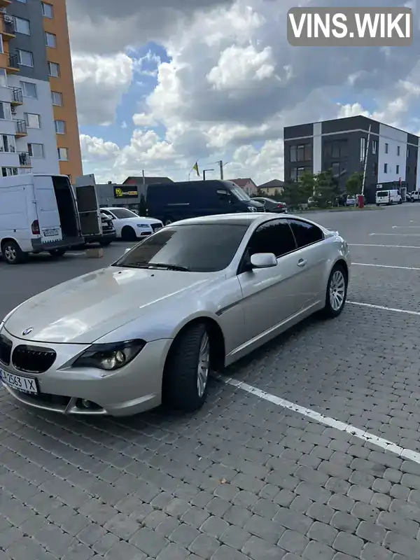 Купе BMW 6 Series 2004 4.4 л. Автомат обл. Вінницька, Вінниця - Фото 1/21