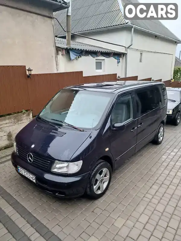 Мінівен Mercedes-Benz V-Class 2000 2.15 л. Автомат обл. Закарпатська, Ужгород - Фото 1/7