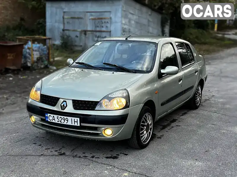 Седан Renault Thalia 2002 1.4 л. Ручна / Механіка обл. Черкаська, Чорнобай - Фото 1/17