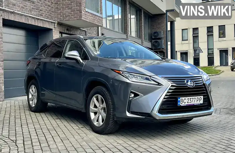 Позашляховик / Кросовер Lexus RX 2017 3.46 л. Варіатор обл. Львівська, Львів - Фото 1/21