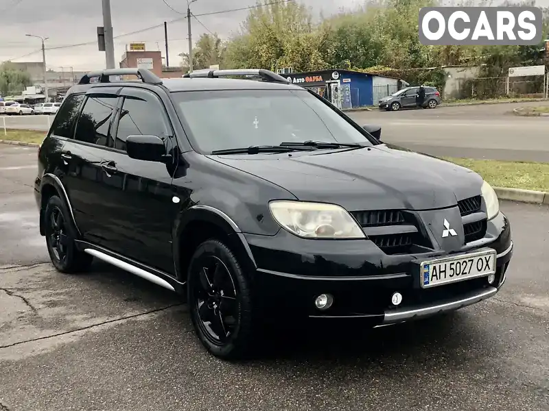 Позашляховик / Кросовер Mitsubishi Outlander 2006 2.4 л. Автомат обл. Сумська, Суми - Фото 1/21