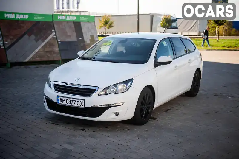 Універсал Peugeot 308 2015 1.56 л. Автомат обл. Рівненська, Рівне - Фото 1/19