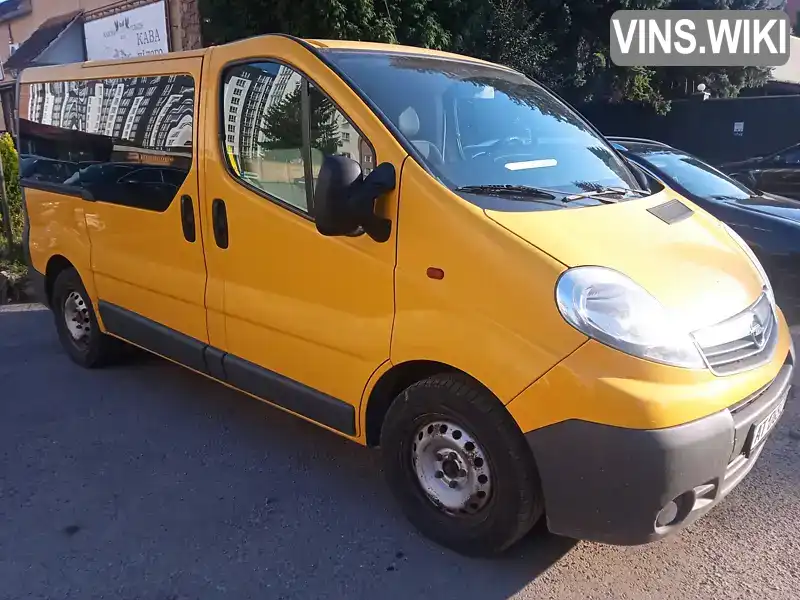 Мінівен Opel Vivaro 2009 2 л. Ручна / Механіка обл. Івано-Франківська, Івано-Франківськ - Фото 1/12