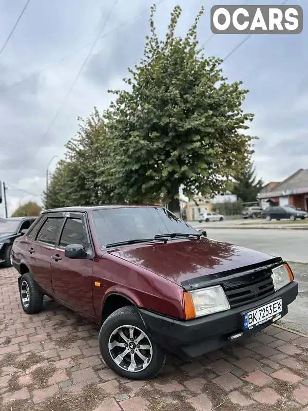 Седан ВАЗ / Lada 21099 2006 1.5 л. Ручна / Механіка обл. Рівненська, Рівне - Фото 1/9