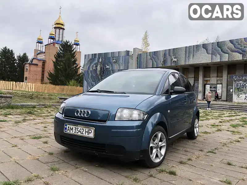 Хетчбек Audi A2 2001 1.39 л. Ручна / Механіка обл. Житомирська, Житомир - Фото 1/21