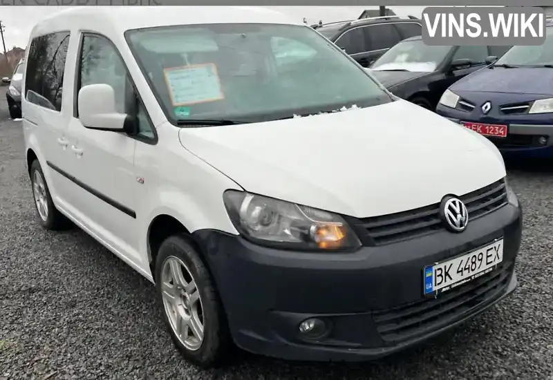 Минивэн Volkswagen Caddy 2011 1.6 л. Ручная / Механика обл. Ровенская, Ровно - Фото 1/5