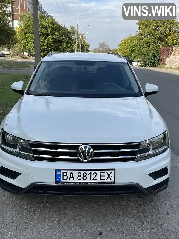 Позашляховик / Кросовер Volkswagen Tiguan 2019 1.98 л. Автомат обл. Запорізька, Запоріжжя - Фото 1/8