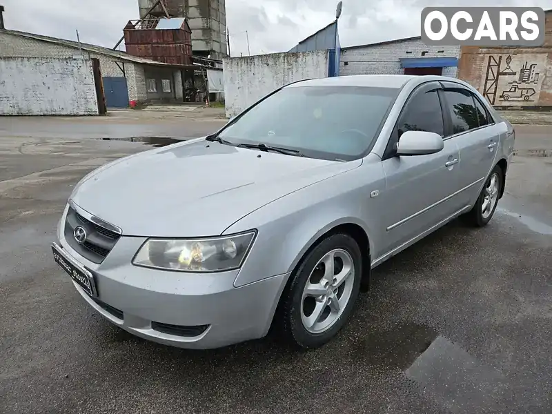 Седан Hyundai Sonata 2007 3.34 л. Автомат обл. Чернігівська, Новгород-Сіверський - Фото 1/16