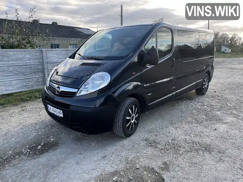 Мінівен Opel Vivaro 2011 2 л. Ручна / Механіка обл. Хмельницька, Нова Ушиця - Фото 1/20