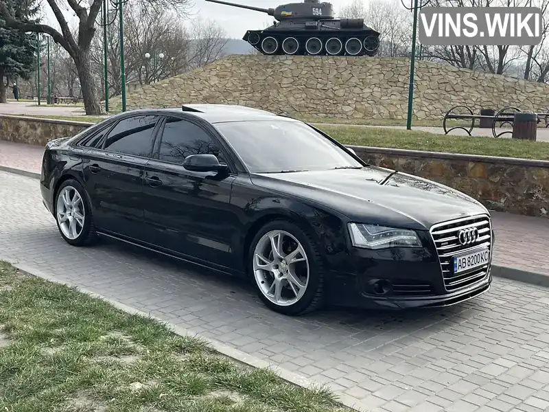 Седан Audi A8 2010 3 л. Типтронік обл. Вінницька, Вінниця - Фото 1/21