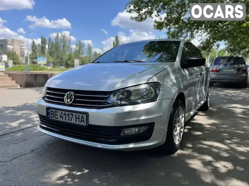 Седан Volkswagen Polo 2018 1.6 л. Ручна / Механіка обл. Миколаївська, Миколаїв - Фото 1/16