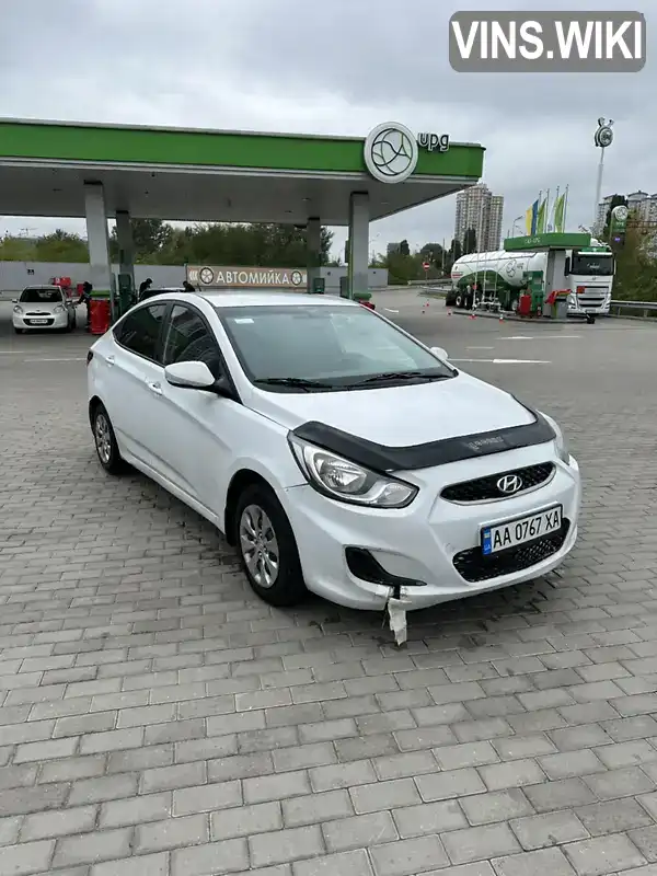 Седан Hyundai Accent 2018 1.4 л. Ручная / Механика обл. Киевская, Киев - Фото 1/10