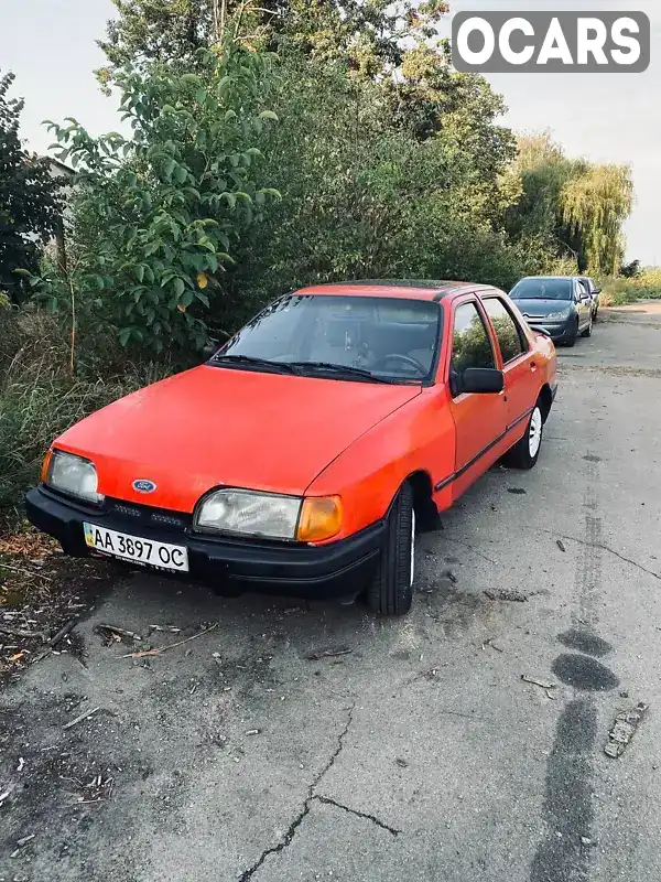 Седан Ford Sierra 1988 2 л. Ручная / Механика обл. Полтавская, Миргород - Фото 1/9