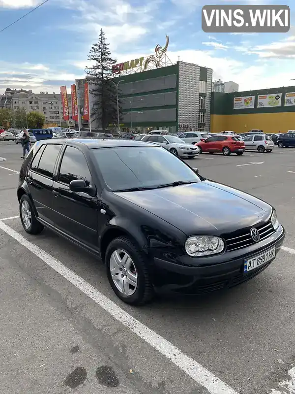 Хэтчбек Volkswagen Golf 2001 1.39 л. Ручная / Механика обл. Ивано-Франковская, Ивано-Франковск - Фото 1/17