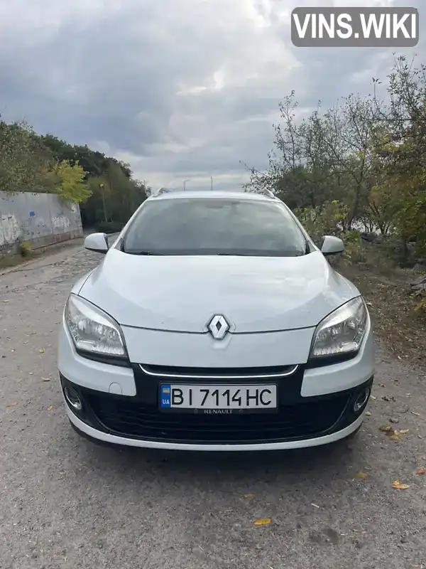 Универсал Renault Megane 2012 1.46 л. Ручная / Механика обл. Полтавская, Кременчуг - Фото 1/21