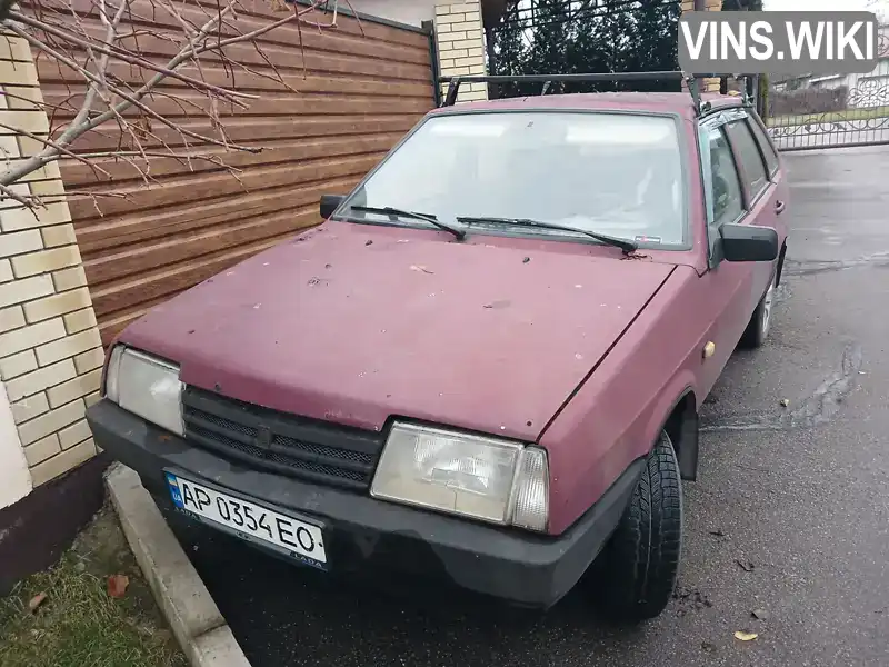 Хетчбек ВАЗ / Lada 2109 1996 1.5 л. Ручна / Механіка обл. Запорізька, Запоріжжя - Фото 1/3