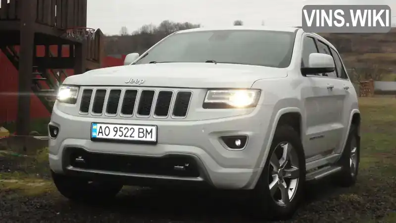 Внедорожник / Кроссовер Jeep Grand Cherokee 2013 2.99 л. Автомат обл. Закарпатская, Ужгород - Фото 1/12