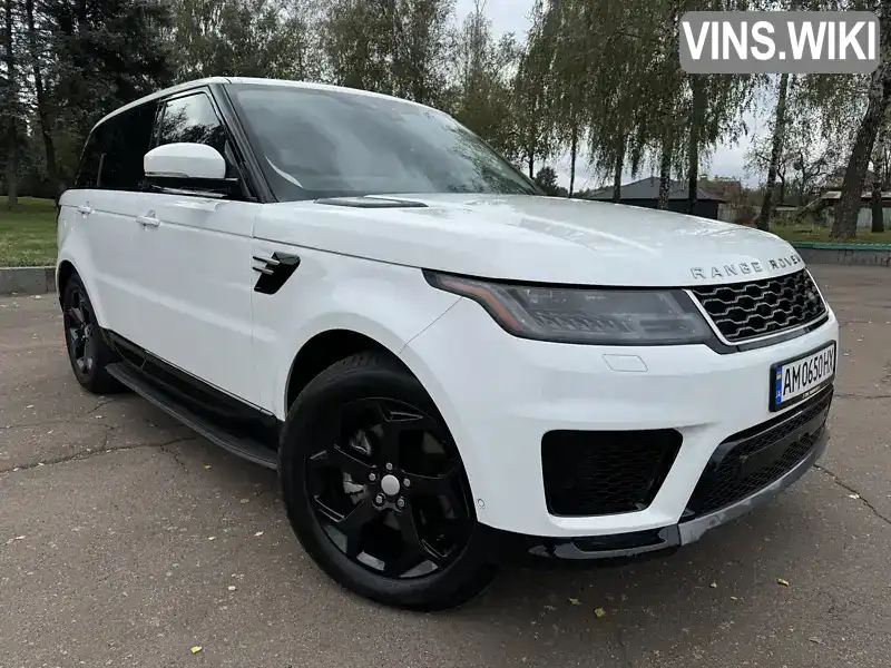 Позашляховик / Кросовер Land Rover Range Rover Sport 2017 3 л. Автомат обл. Житомирська, Житомир - Фото 1/21