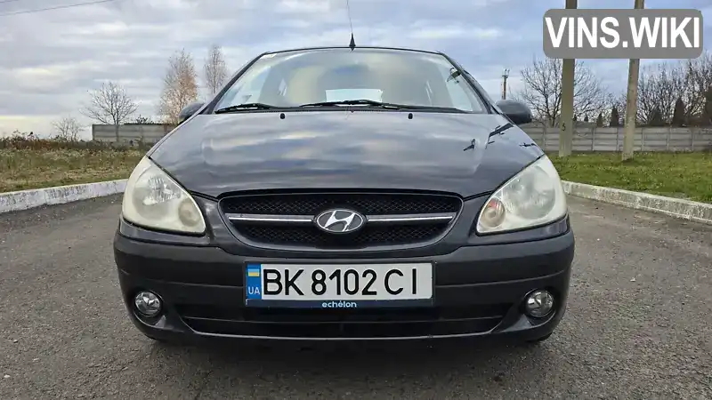 Хетчбек Hyundai Getz 2008 1.4 л. Автомат обл. Рівненська, Рівне - Фото 1/21