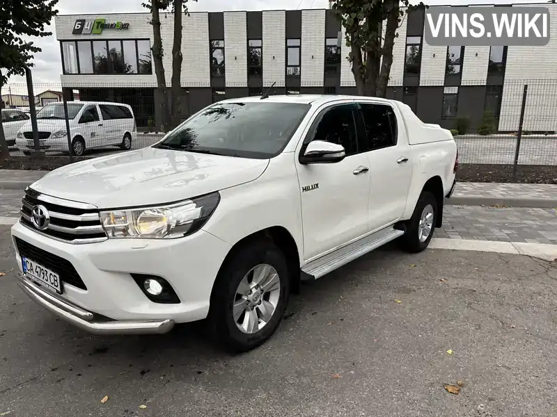 Пікап Toyota Hilux 2015 2.4 л. Ручна / Механіка обл. Київська, Біла Церква - Фото 1/17