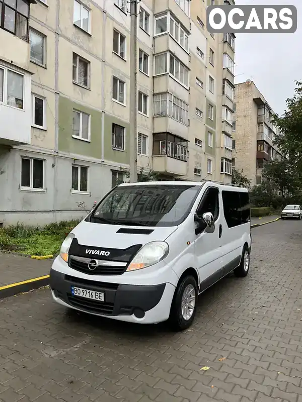 Мінівен Opel Vivaro 2007 2 л. Ручна / Механіка обл. Тернопільська, Тернопіль - Фото 1/21